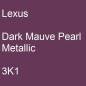 Preview: Lexus, Dark Mauve Pearl Metallic, 3K1.